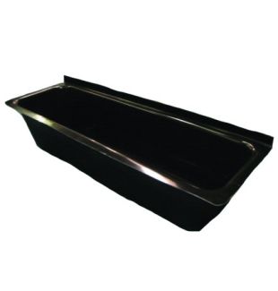 WATERWALL TROUGH -  1.3M / SMALL - 180LT BLACK $329